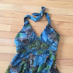 Sue Wong Halter Dress